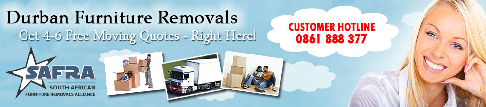 Furniture Removals Durban | Get 4-6 Quotes Right Here!